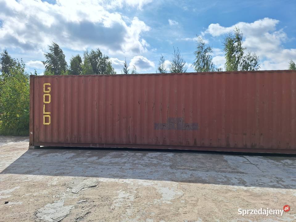 Kontener morski 40HC używany Magazynowanie Magazynowanie Pobiedziska