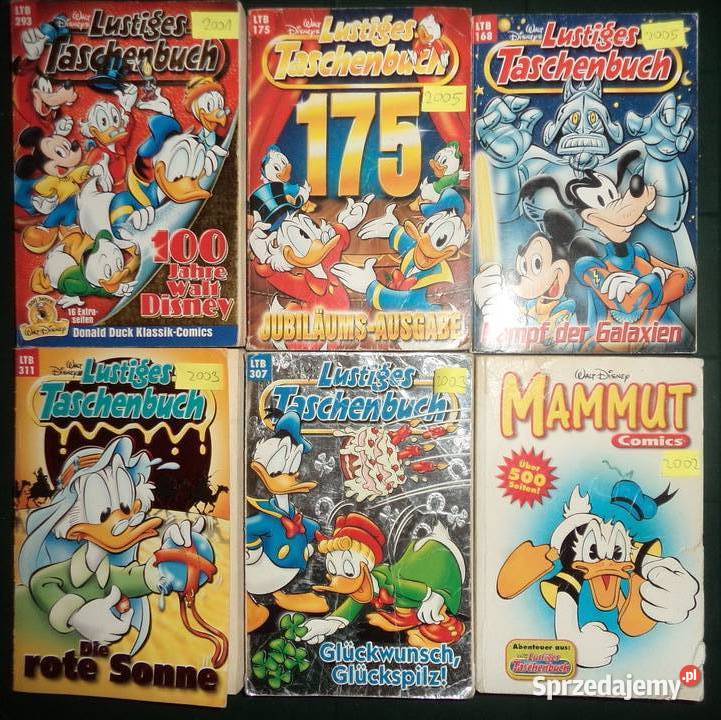 5x comics Donald Duck Lustiges Taschenbuch Rzeszów