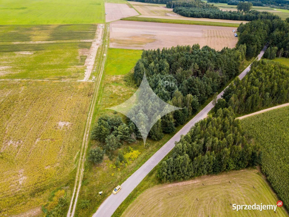 działka pod turystykę jeziorem 65m Makosieje
