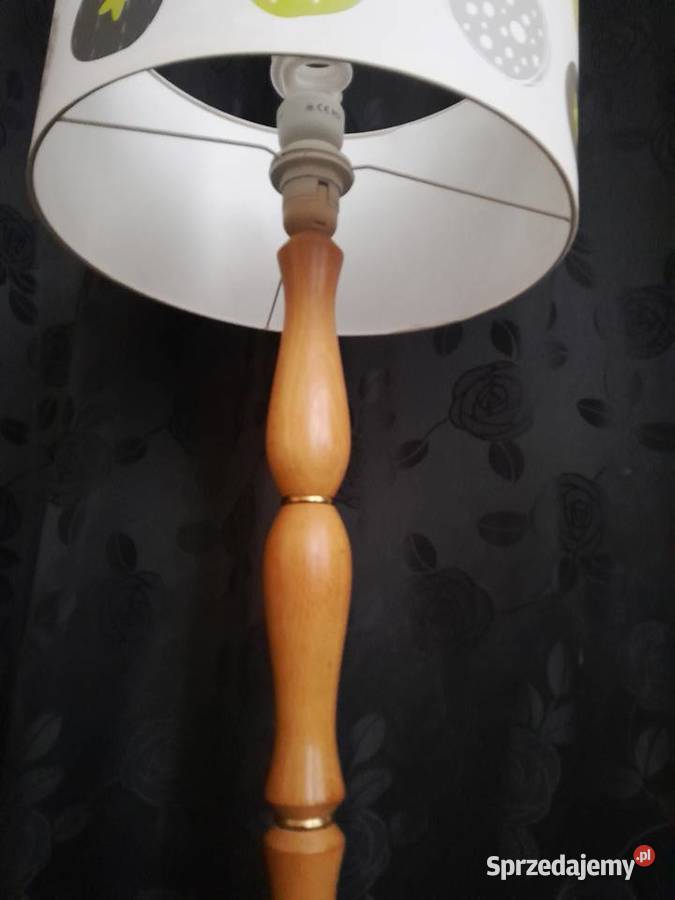 lampa podłogowa stojąca klasyczny PRL vintage śląskie Sosnowiec