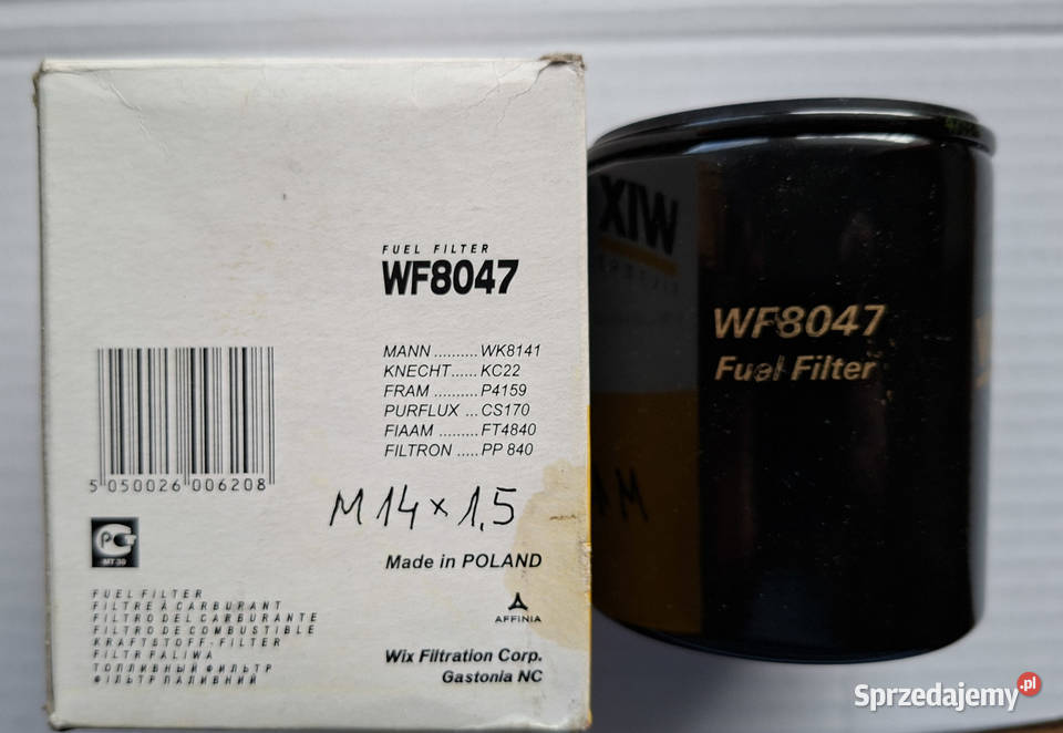 Filtr paliwa WIX FILTERS WF8047 Motoryzacja Dąbrowa Górnicza
