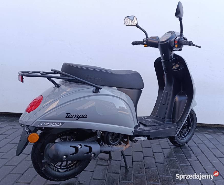 NECO TEMPO nowoczesny skuter LED WTRYSK 4T 2022 Ostrołęka sprzedam