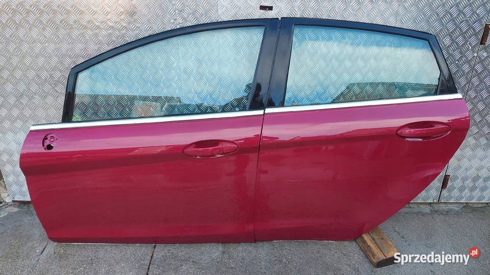 DRZWI LEWE TYLNE FORD FIESTA MK7 LAK M9 osobowe Międzychód