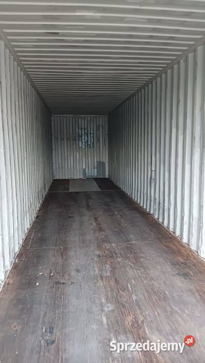 Kontener morski używany 40 HC 12 metrowy Pewny Toruń