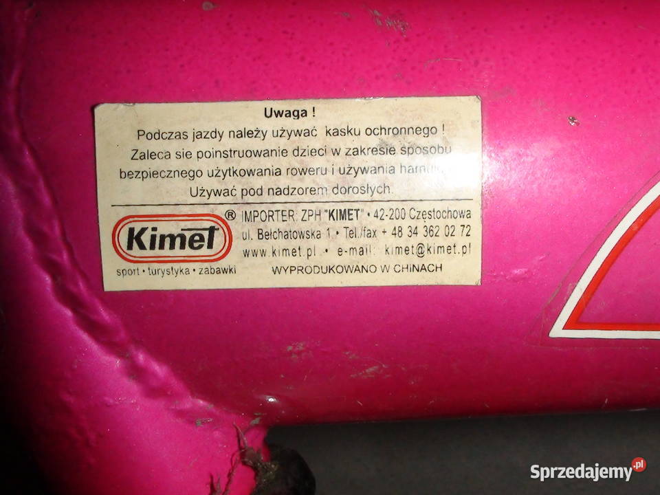 Rowerek GoodBike BMX 16 z tylną amortyzacją Knurów