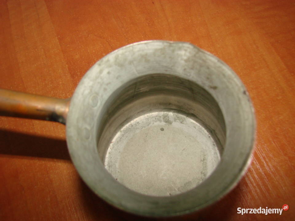 miedziany arabski tygielek do kawy Pozostałe pomorskie Pruszcz Gdański