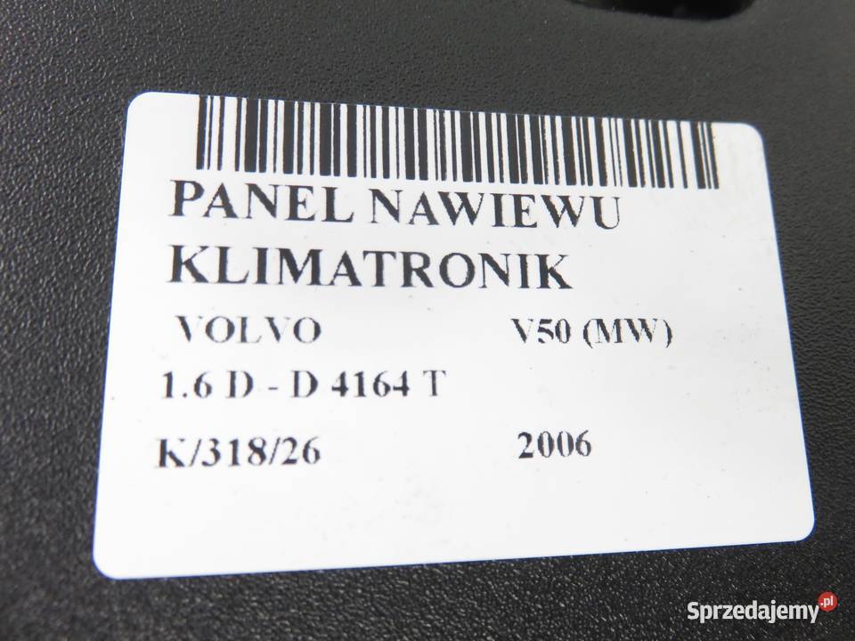 KLIMATRONIK VOLVO V50 MW 8650702
