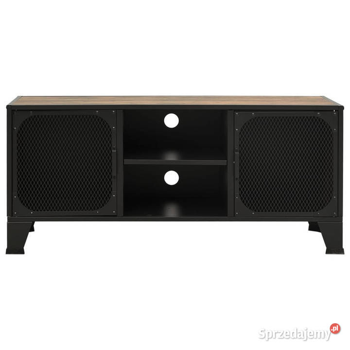 Szafka pod telewizor rustykalny brąz 105x36x47 Warszawa