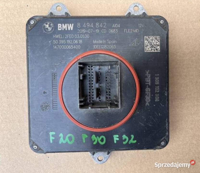 BMW 1 F20 3 F30 F36 F34 4 F32 MODUŁ STEROWNIK Międzychód sprzedam