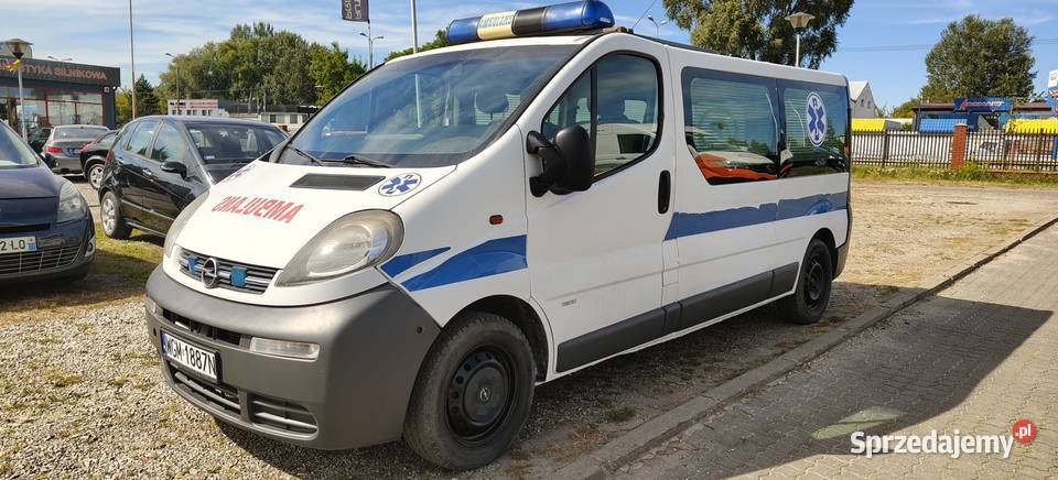 Opel vivaro 19 ambulans karetka niski przebieg Rok produkcji 2005 Warszawa