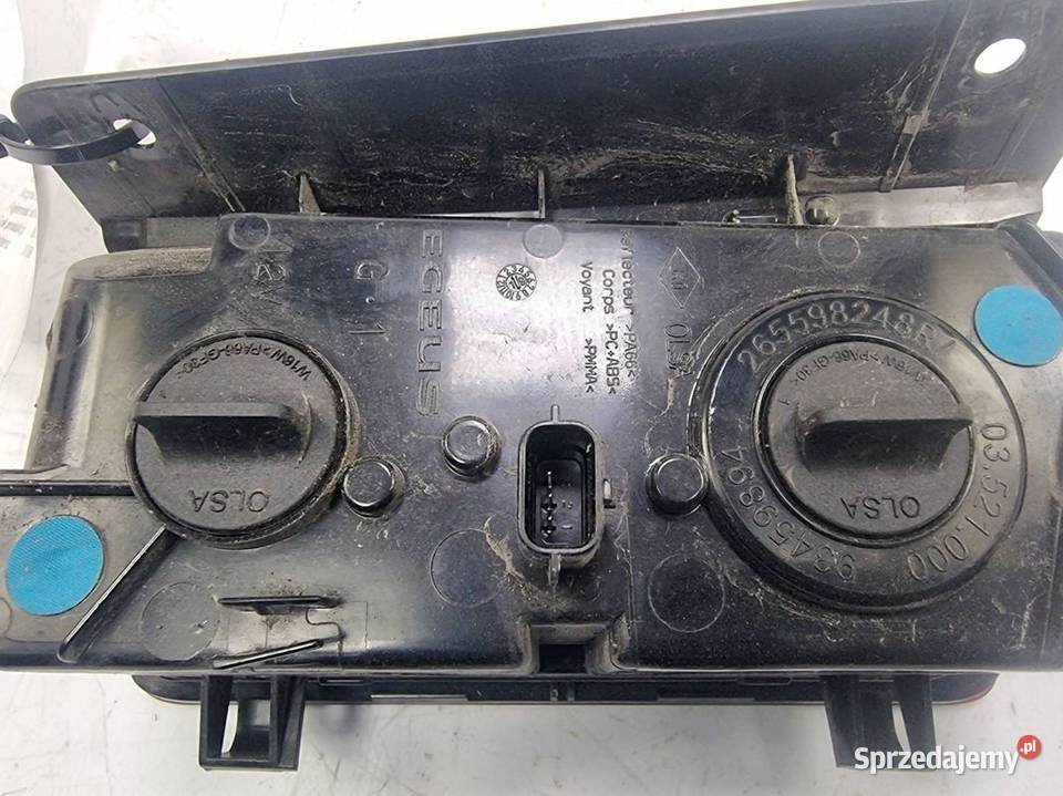LAMPA LEWA TYŁ RENAULT TRAFIC III 265598248R Lipno sprzedam