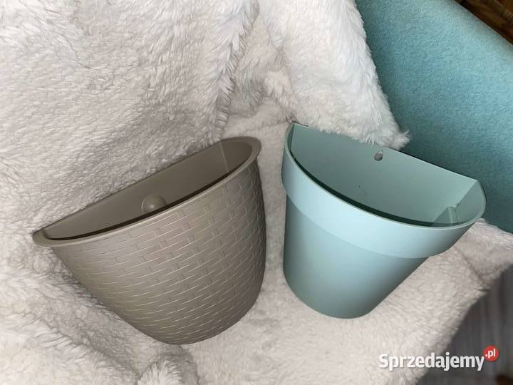 półokrągłe donice doniczki osłonki na kwiaty Kraków