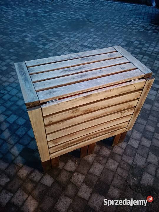 Stolik ogrodowy tarasowy rozkładany 70cm Lipno