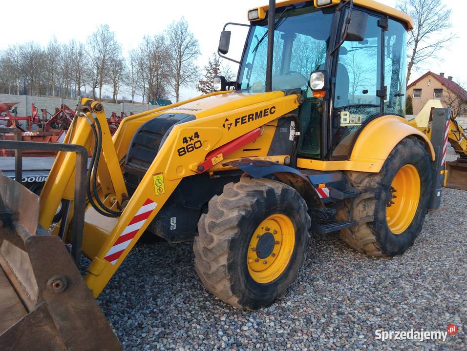 Koparko ładowarka fermect 860 Nowa Karczma