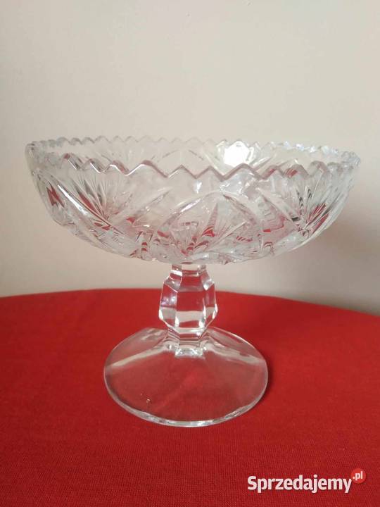 Duża Patera Kryształowa Wojciech Porcelana i szkło