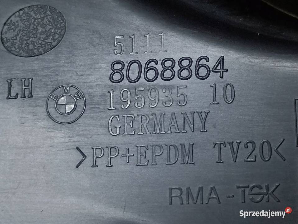 BMW 2 F45 F46 MPAKIET KRATKA ZDERZAKA LEWY PRZÓD Pleszew