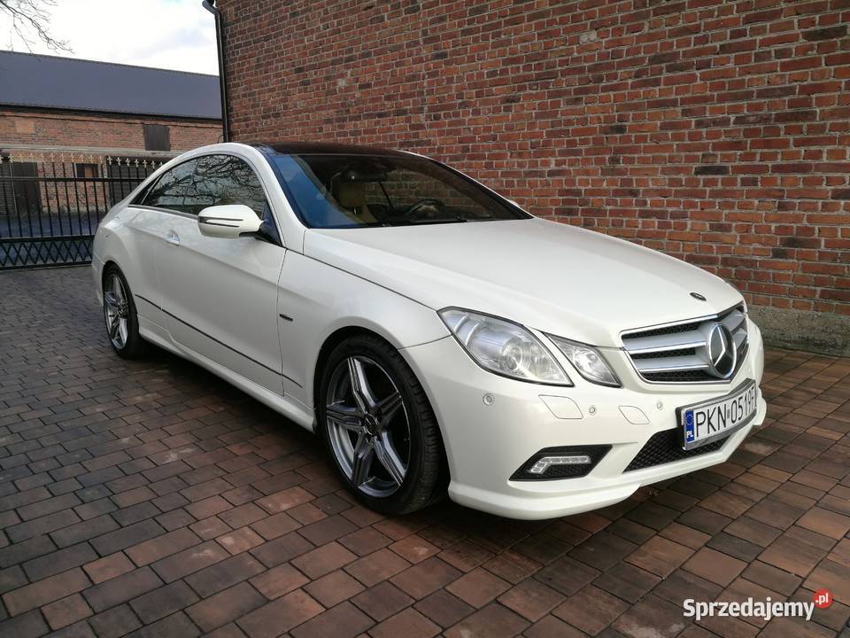 MERCEDES BENZ Klasa E W207 Coupe pakiet AMG 350 Mercedes-Benz Konin sprzedam