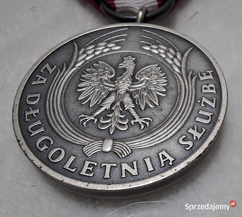 Medal XX lecie długoletnią służbę 35mm Kolekcje