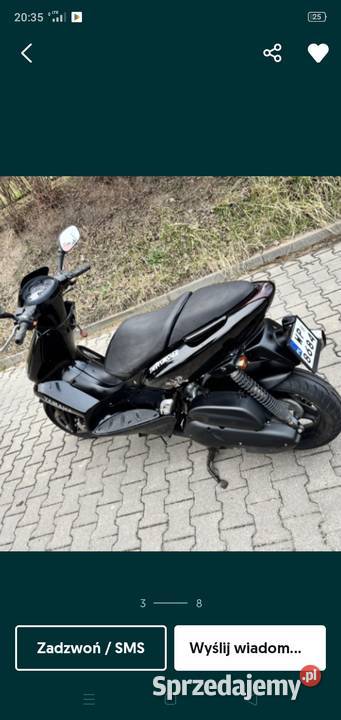 Yamaha MaxsterMajesty 125 Warszawa