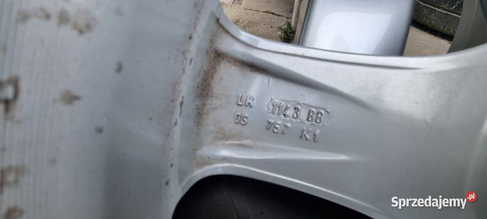Komplet alufelg Mazda 5x1143 R17 ET42 5J Błażowa sprzedam