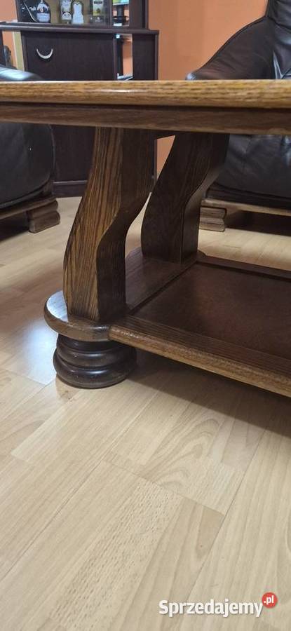 Elegancki zestaw wypoczynkowy skóra naturalna Stare Polichno sprzedam