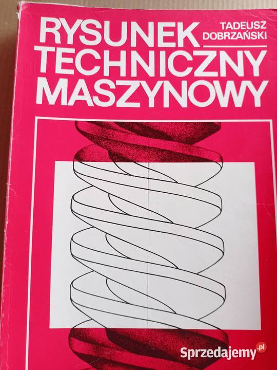Rysunek techniczny maszynowy książki wysyłka Gdańsk