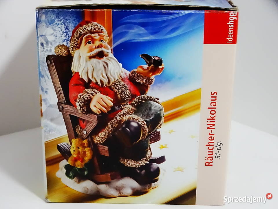 Figurka świąteczna RucherNikolaus ręcznie Biłgoraj