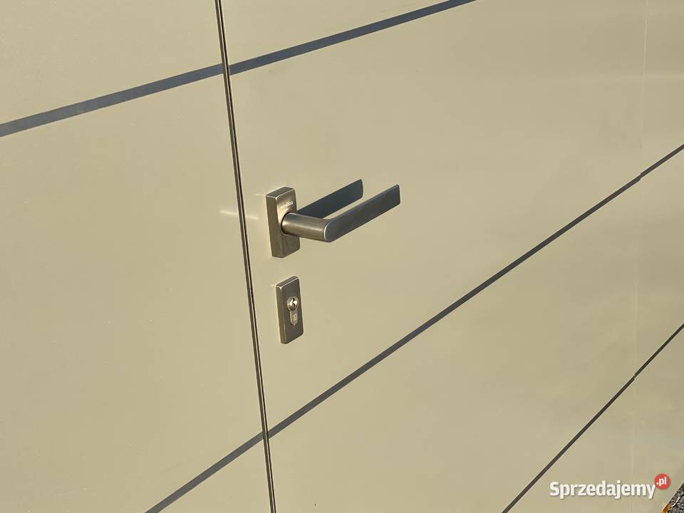 Aluminiowe drzwi wejściowe Schco Nowy Sącz
