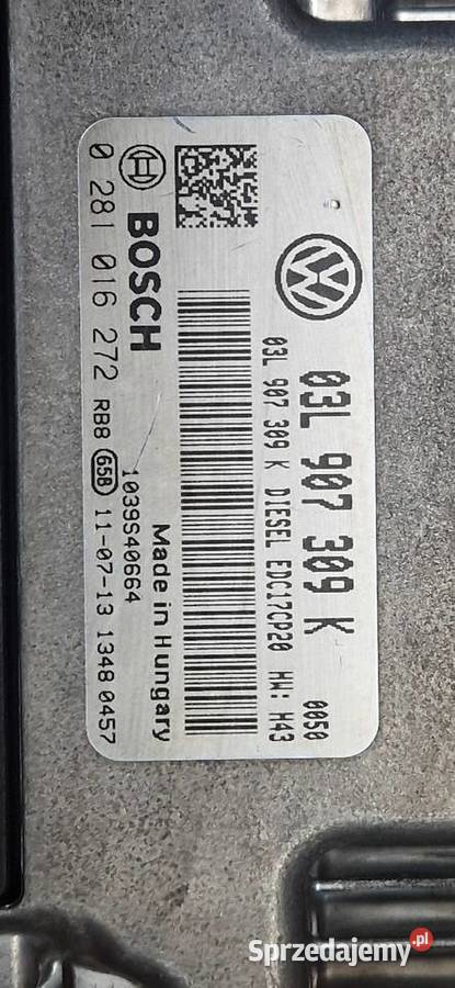 BOSCH 03L907309K dolnośląskie Chojnów