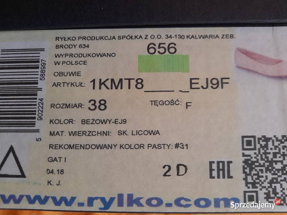 Baleriny 25.3cm Wołomin sprzedam