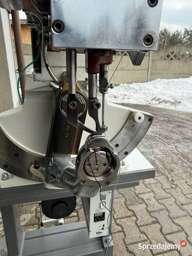 Famas 224 maszyna do szycia spodów obuwniczych Produkcja Łaskarzew