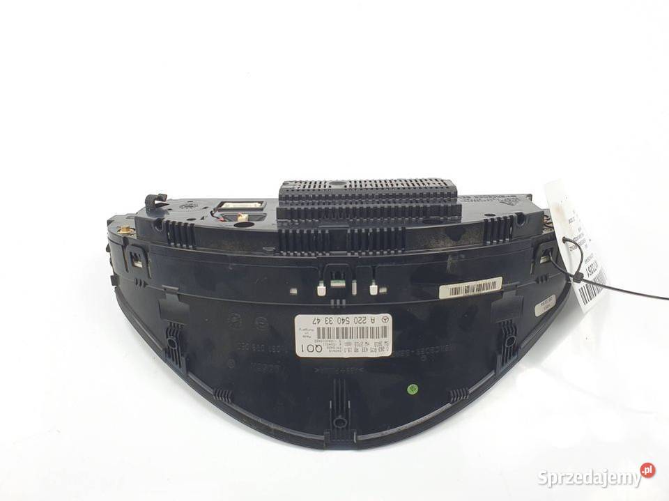 LICZNIK ZEGAR MERCEDES BENZ SKLASA W220 Pozostałe Lipno