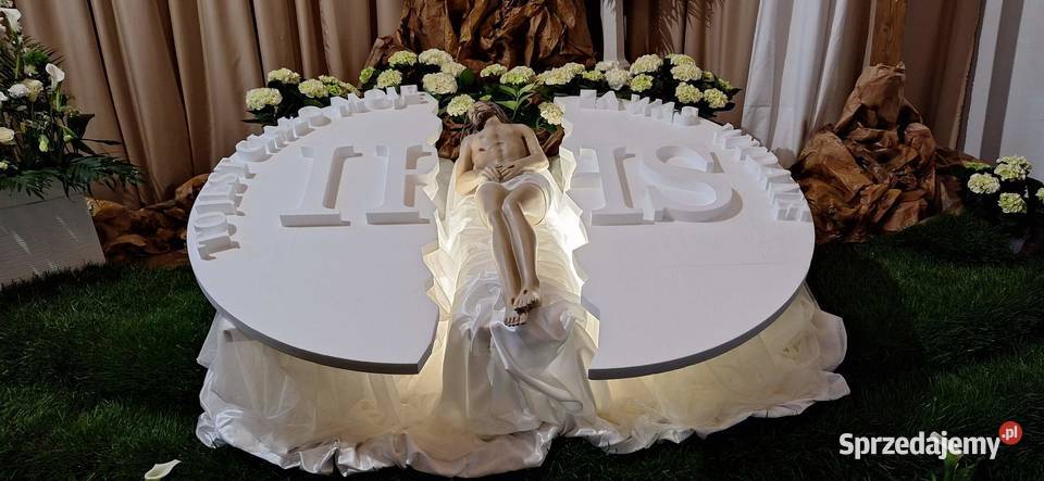 Hostia przełamana dekoracja Wielkanoc Grób Pozostałe Dekoracje i ozdoby Dobrzyca