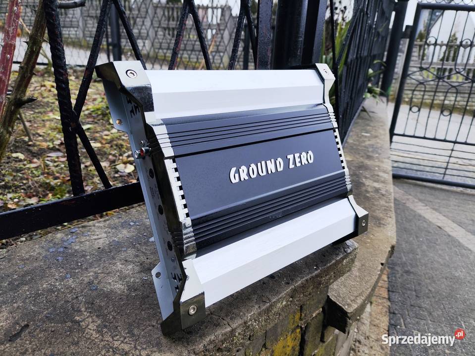Wzmacniacz samochodowy 2 kanałowy Ground Zero śląskie Niegowonice sprzedam