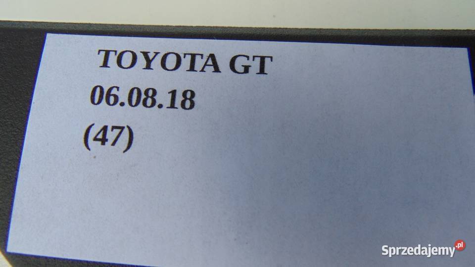 PLASTIKI WNĘTRZA OSŁONA TOYOTA GT86 2 Nowy Tomyśl