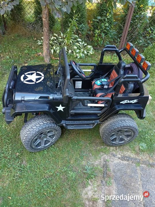 Jeep Monster 4x4 WXE1688 Czarny Full Power