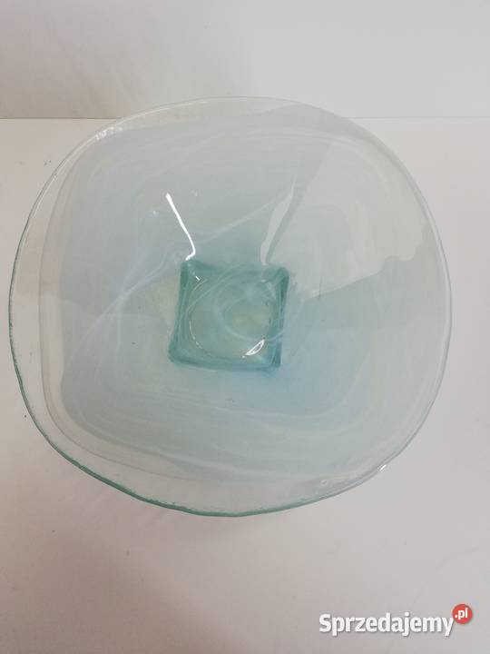 hiszpańska szklana patera na kwadratowej Lublin