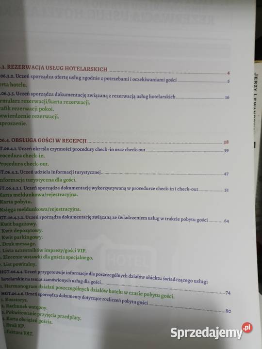 Dokumentacja hotelowa książki Warszawa sprzedam