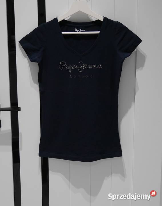 Pepe Jeans piękna bluzka cyrkonie 36 S