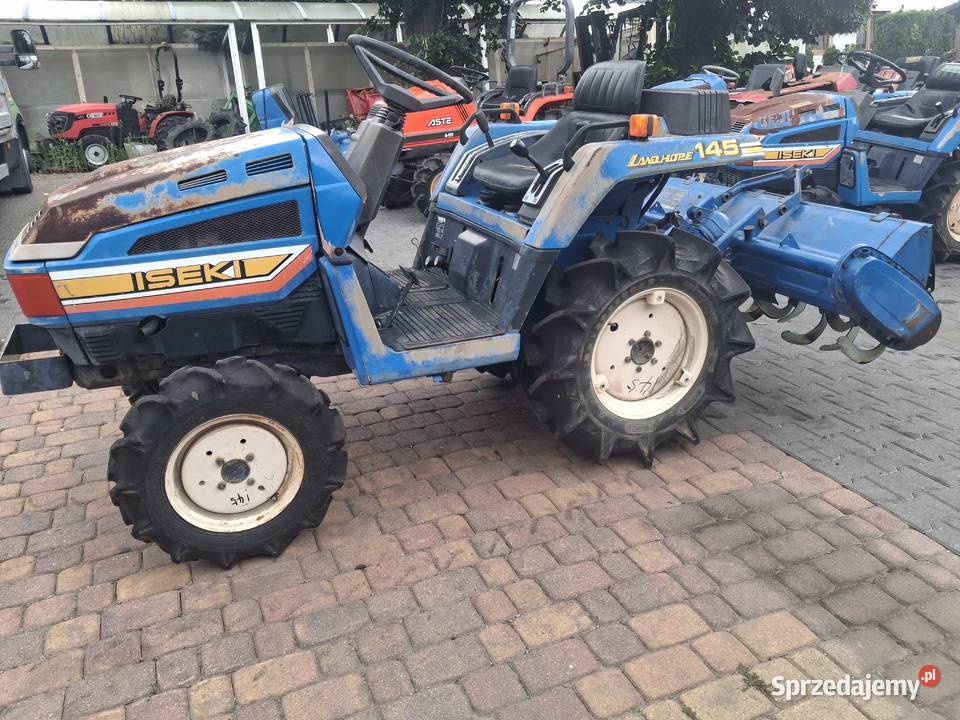 Iseki tu145 4x4 glebogryzarka Iseki Konary