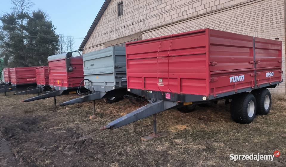 Przyczepy rolnicze nieuszkodzony Przyczepy rolnicze Korycin
