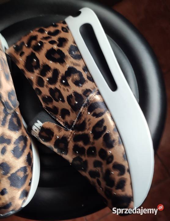 Nowe buty z wzorem Lamparcim slipony Damskie Szczecin sprzedam