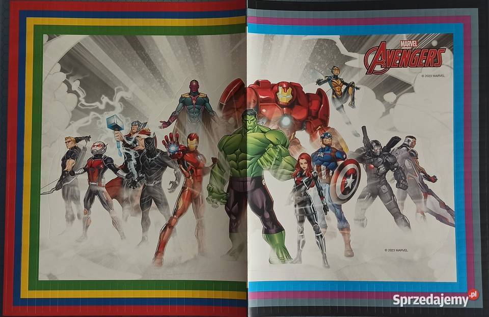 Naklejki Nalepki Marvel Avengers 230 Naklejek