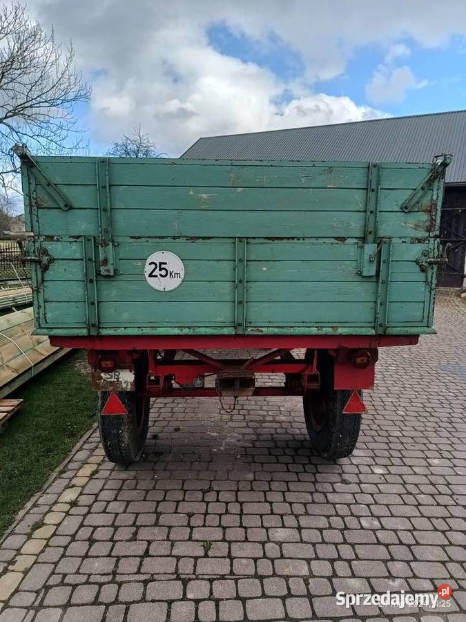 Rohr Krone 7 ton sztywna Biłgoraj sprzedam