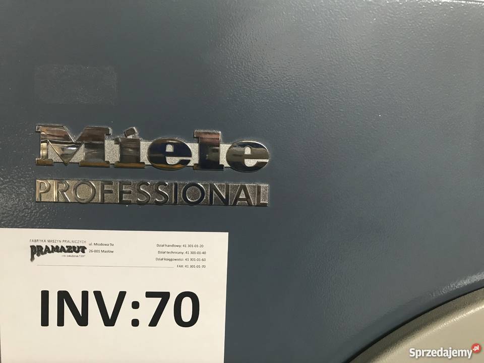 PRALNIA SUSZARKA BĘBNOWA GAZOWA MIELE PT7401 świętokrzyskie