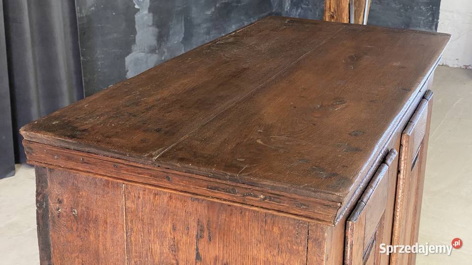 Szafka dębowa rustykalna XIXXX w lite drewno Budno