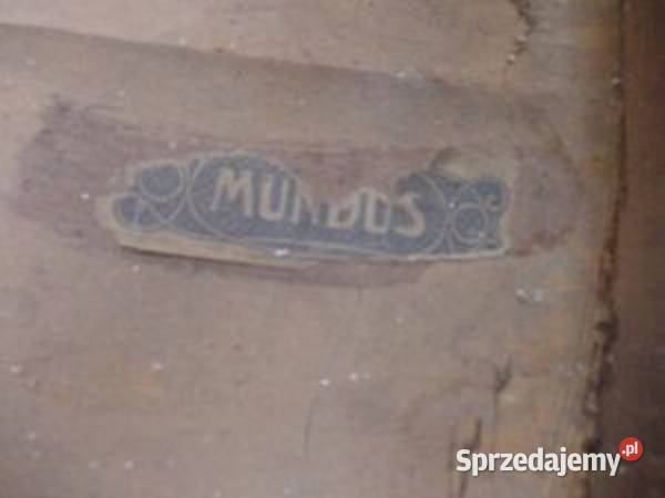 Zabytkowe przedwojenne krzesła art deco MUNDUS 2 Bielsko-Biała