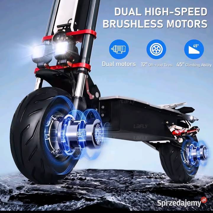 Hulajnoga elektryczny Tif galop K8 60v 38ah Zabrze