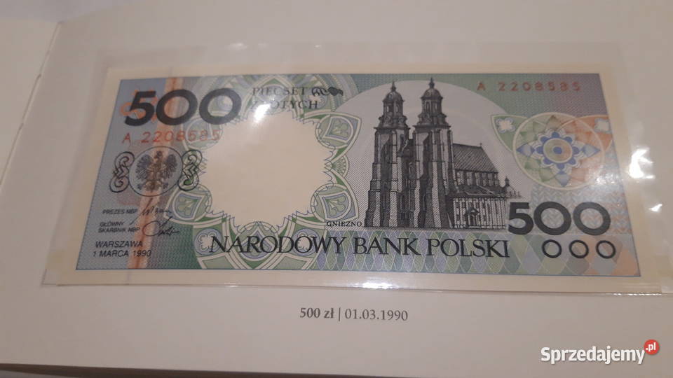 Album Banknoty Miasta Polskie PRL sprzedam