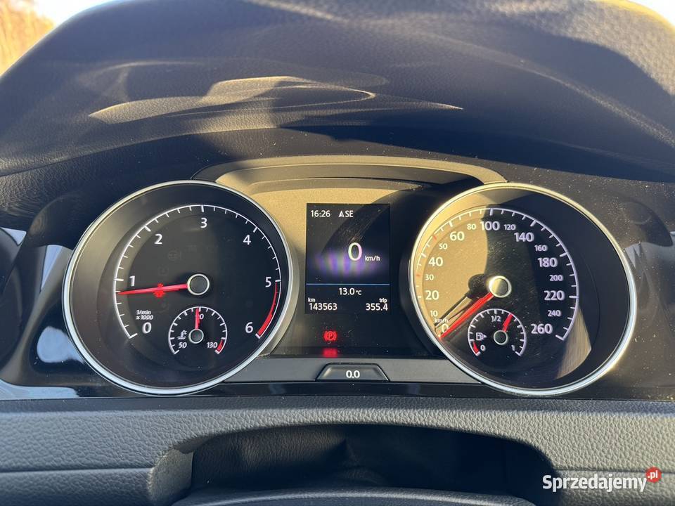 GOLF VII LIFT 2017 16 TDI BOGATA WERSJA NAVI wielkopolskie